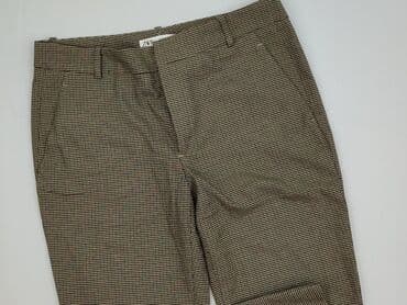 czerwone spodnie z wysokim stanem zara: Zara, Chinosy dla mężczyzn, rozmiar L — 1