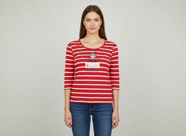 bluzki w paski z serduszkiem: Betty Barclay, Bluzka damska, rozmiar S — 6