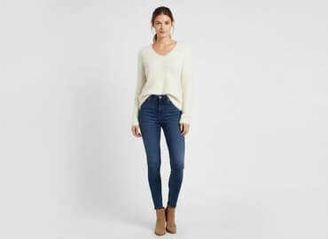 rene buty zimowe: River Island, Sweter damski, rozmiar M — 7