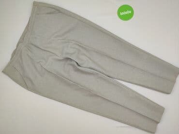 Material trousers for women, size 3XL (EU 46) — 2