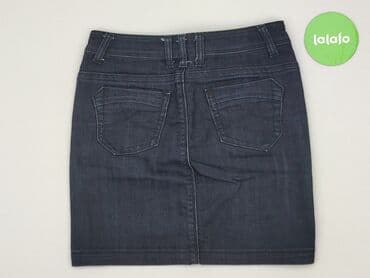 jeansy z asymetrycznym zapieciem: Camaïeu, Spódnica damska, rozmiar M — 3