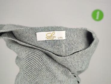 sweter szary: Sweter damski, rozmiar L — 4