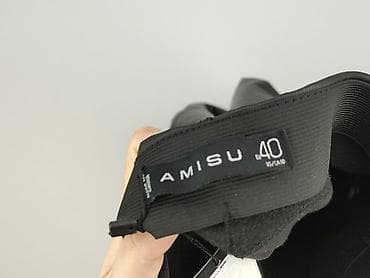 amisu leginy: Amisu, Legginsy Ze skóry ekologicznej damskie, rozmiar L — 4