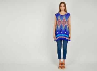 tunika wieczorowa: Tunika damska, rozmiar S — 1