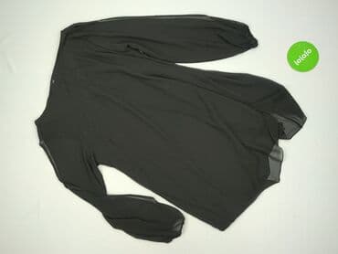 bluzka z dlugim rekawem czarna: Tunika damska, rozmiar S — 4