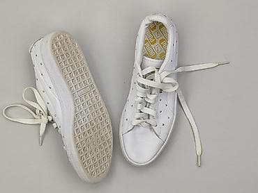 trampki biale h: Puma, Sneakersy damskie, rozmiar 38.5 — 1