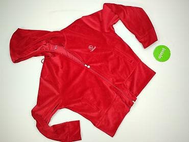 czerwona bluza pull bear: Bluza z kapturem damska, rozmiar XL — 2