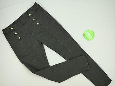 leginsy galaxy: Spodnie materiałowe damskie, rozmiar XL — 2