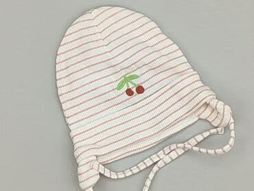 biala sukienka h: Cap, 9-12 months, condition - Very good — 1