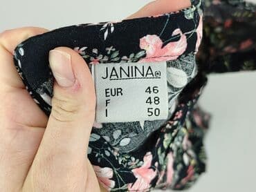 bluzki pod marynarkę plus size: Janina, Women's blouse, size 3XL (EU 46) — 4