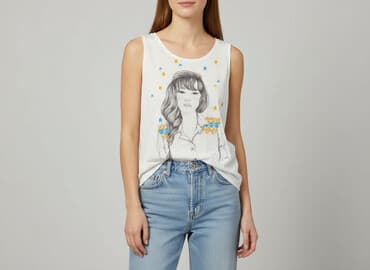 koszulka rolling stones stradivarius: Stradivarius, T-shirt damski, rozmiar S — 1