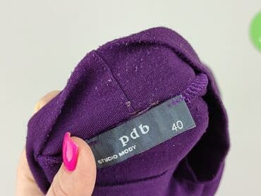 fioletowe sukienki plus size: Bluzka damska, rozmiar M — 4