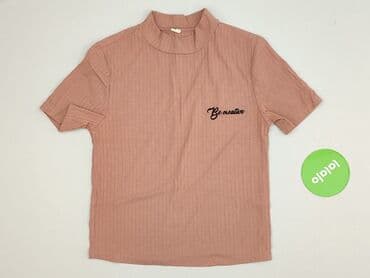 koszulka w niebieskie paski: T-shirt damski, rozmiar S — 2