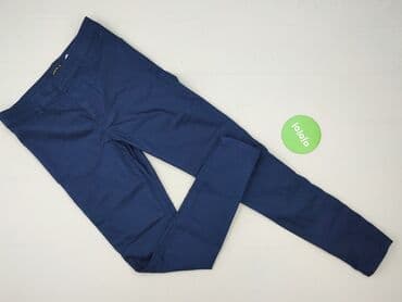 Women: Diverse, Material trousers for women, size M (EU 38) — 2