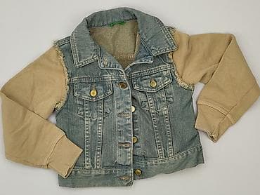 pull and bear koszule: Dziecięca kurtka jeansowa, 2-3 lat, 92-98 cm, Benetton, stan - Idealny — 1