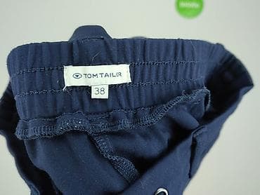 bluzki luźne: Tom Tailor, Spodnie materiałowe damskie, rozmiar M — 4