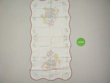 Home Decor: PL - Tablecloth 47 x 88, color - White, condition - Very good — 3