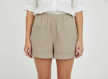 lidl szorty lniane: Szorty damskie, rozmiar S — 5