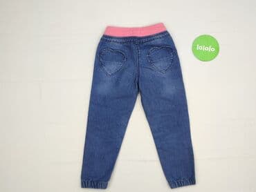 rajstopy wzorzyste: Jeans, 3-4 years, 104, condition - Very good — 3