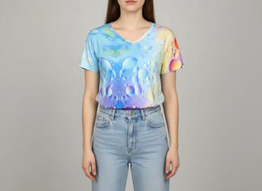 koszulki bez rękawów damskie desigual: Women`s T-shirt, size L — 1