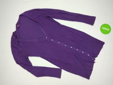 sweter z dekoltem v: Kardigan damski, rozmiar L — 2