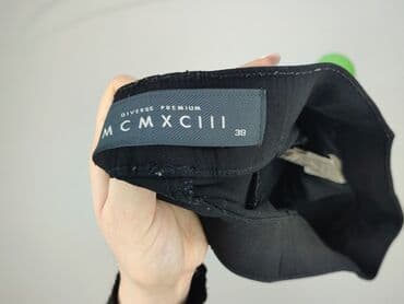 spodnie czarne 34: Spodnie materiałowe damskie, M — 4