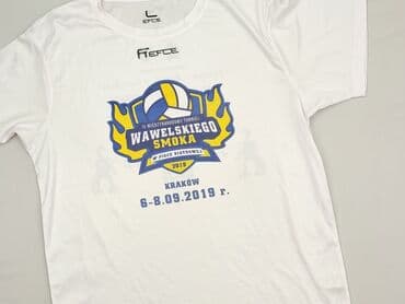 sinsay koszulka barcelony: T-shirt for men, L (EU 40), condition - Perfect — 1