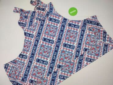 niebieska sukienki midi: Sukienka damska, rozmiar L — 3