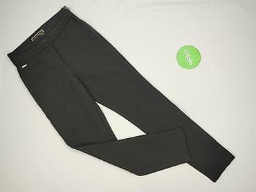 czarne materialowe spodnie: Street One, Spodnie materiałowe damskie, rozmiar 2XS — 2