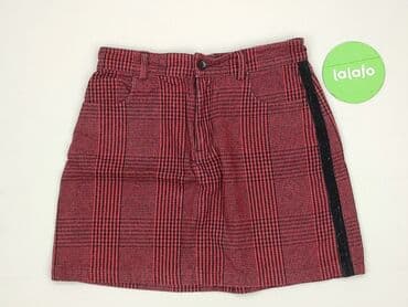 plisowane czerwone spódnice: Terranova, Women`s skirt, size S (EU 36) — 2