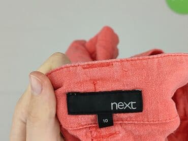 krótkie lniane spodenki: Next, Szorty damskie, rozmiar M — 4