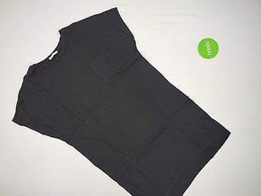 oversize t shirt basic: Zara, T-shirt damski, rozmiar M — 2