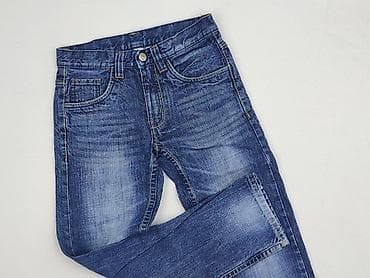 joggery nike: Spodnie jeansowe, C&A, 9 lat, 128/134, stan - Bardzo dobry — 1