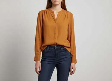 sweter piórkowy na drutach: Yessica, Bluzka damska, rozmiar S — 7