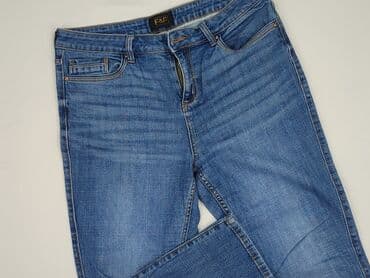 Jeansy: F&F, Jeansy damskie, rozmiar L