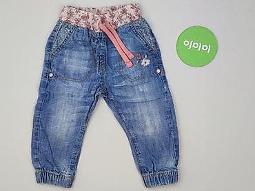 h: Spodnie jeansowe, Next, 12-18 miesięcy, stan - Bardzo dobry — 2