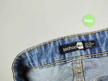 kurtka denim: Boohoo, Jeansy damskie, rozmiar M — 5