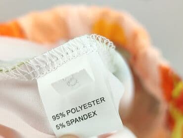 majtki do stroju kąpielowego wysoki stan: Spodnie materiałowe damskie, rozmiar S — 5