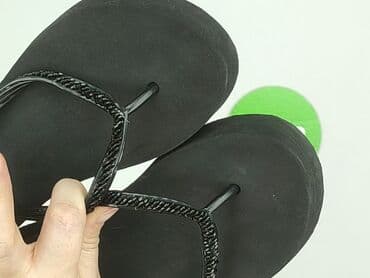 srebrne sandały reserved: Accessorize, Japonki damskie, 34 — 5