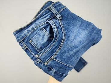 fioletowe jeansy damskie: Jeansy damskie, rozmiar L — 5