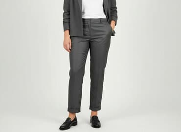 garnitury standard: Spodnie materiałowe damskie, rozmiar XL — 1