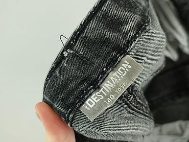 koszulki givenchy: Spodnie jeansowe, Destination, 10 lat, 140, stan - Bardzo dobry — 4