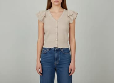 klapki hermes ccc: H&M, Kardigan damski, rozmiar XS — 7