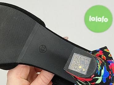 deichmann baleriny czarne: Sandały damskie, rozmiar 37 — 6