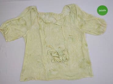 zielone eleganckie bluzki: Bluzka damska, rozmiar 6XL — 2