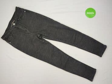 czarne spodnie damskie stradivarius: Jeansy damskie, rozmiar M — 2