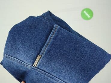 modna kiecka sukienka jeansowa: Sukienka damska, rozmiar XL — 5