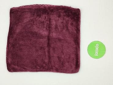 piaskowy dom: Bordowa poszewka na poduszkę dekoracyjną - Kolor: głęboki — 3