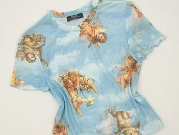 siateczkowa bluzka stradivarius: Bershka, Top damski, rozmiar S — 1