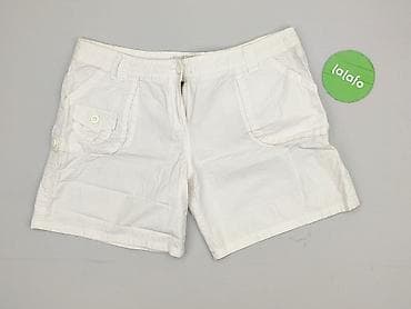 white jeans: Q/S By S.Oliver, Szorty damskie, rozmiar L — 3
